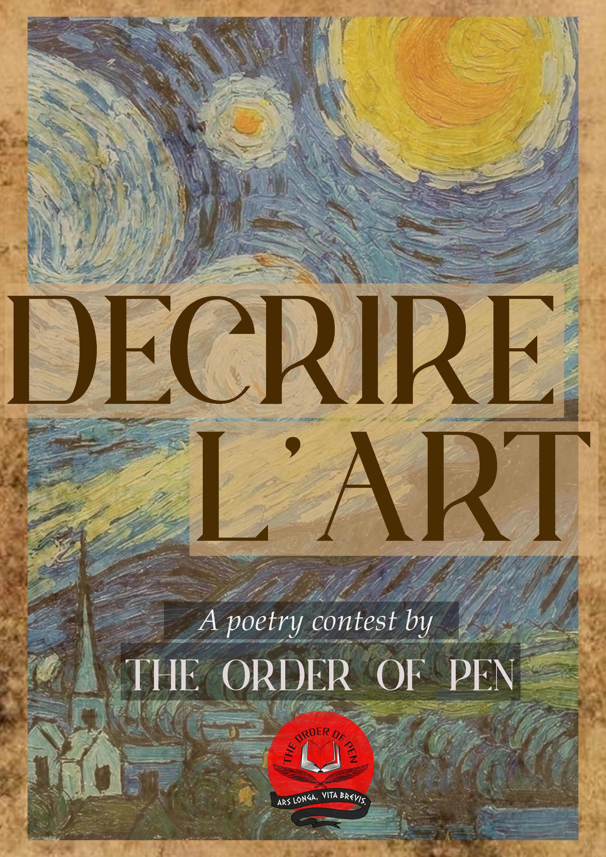 Poetry contest poster