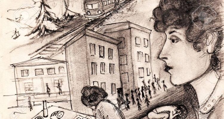 This image shows hostel life.